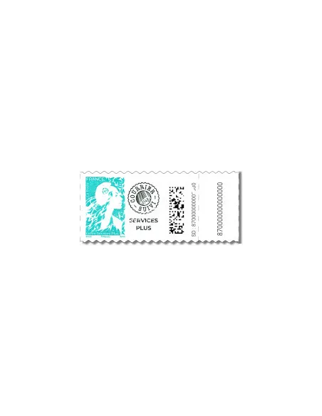 timbre de roulette n° 2362 Service Plus, Marianne de l'Avenir