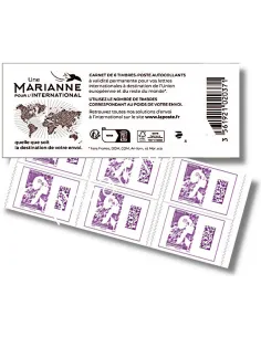 timbre international Marianne d l'Avenir, collection timbres France