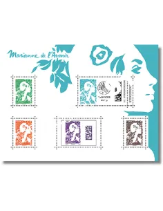Bloc 156 Marianne d l'Avenir 2023, collection timbres France