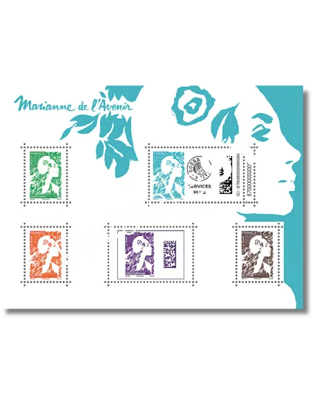 Bloc 156 Marianne d l'Avenir 2023, collection timbres France