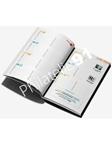 Philagenda 2024, collection timbres France