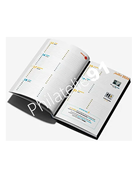 Philagenda 2024, collection timbres France