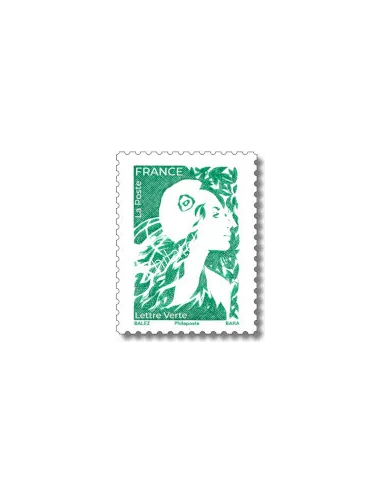 timbre n° 5730, lettre verte Marianne de l'Avenir, timbres de France
