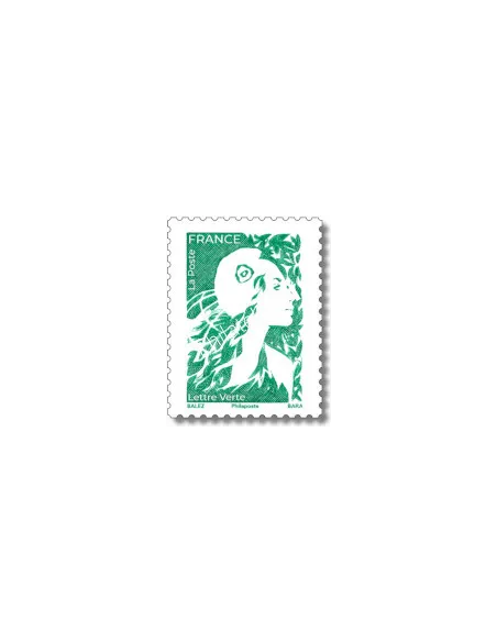timbre n° 5730, lettre verte Marianne de l'Avenir, timbres de France