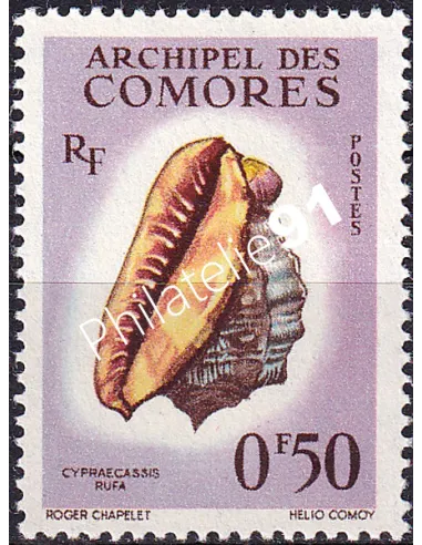 Comores, n° 19, timbres des colonies françaises