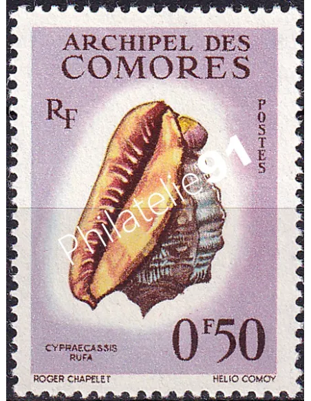 Comores, n° 19, timbres des colonies françaises