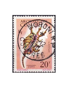 Comores, n° 23 oblitéré, timbres des colonies françaises
