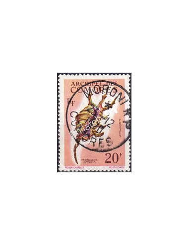 Comores, n° 23 oblitéré, timbres des colonies françaises