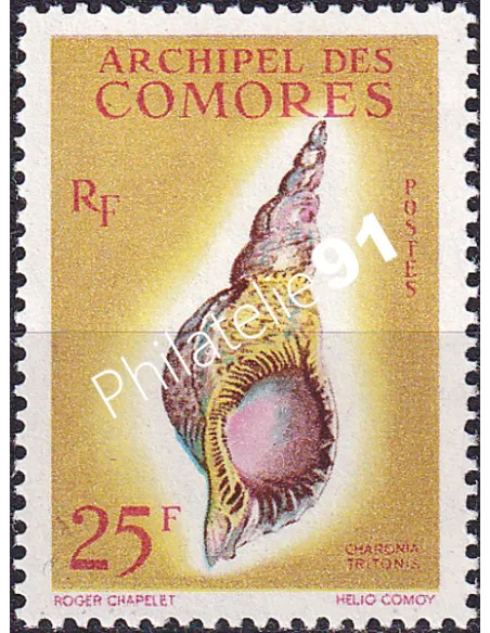 Comores, n° 24 charnière, timbres des colonies françaises