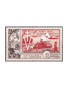 Comores, PA n° 4, timbres des colonies françaises