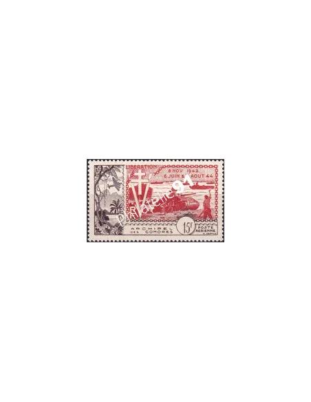 Comores, PA n° 4, timbres des colonies françaises
