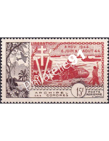 Comores, PA n° 4, timbres des colonies françaises