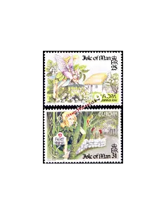 Timbres neufs d’île DE MAN n° 758 à 759 - EUROPA 1997 - Contes et Légendes