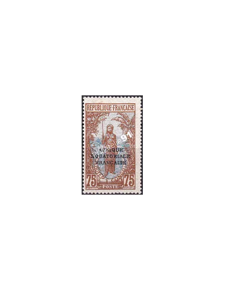 Moyen-Congo, n° 85, timbres des colonies françaises