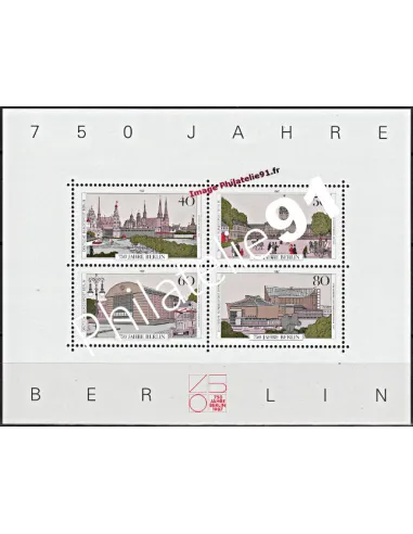 Timbres neufs d’Allemagne - BERLIN - BF n° 8.Thématique :  MONUMENTS