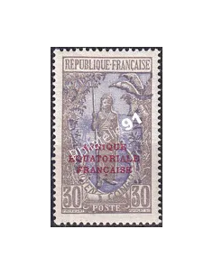 Moyen-Congo, n° 96, timbres des colonies françaises