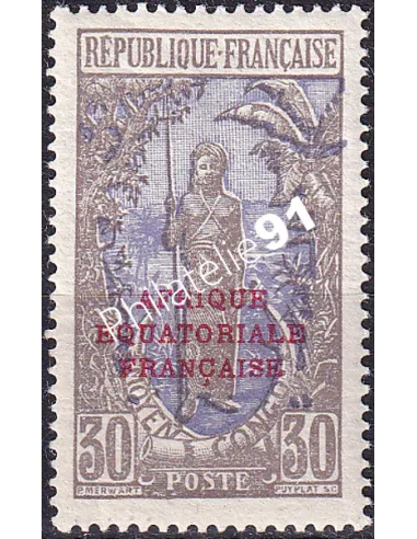 Moyen-Congo, n° 96, timbres des colonies françaises