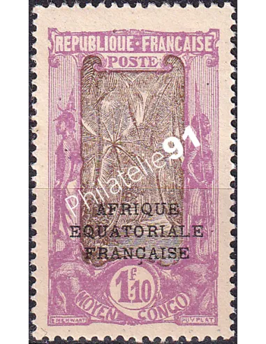 Moyen-Congo, n° 99A charnière, timbres des colonies françaises