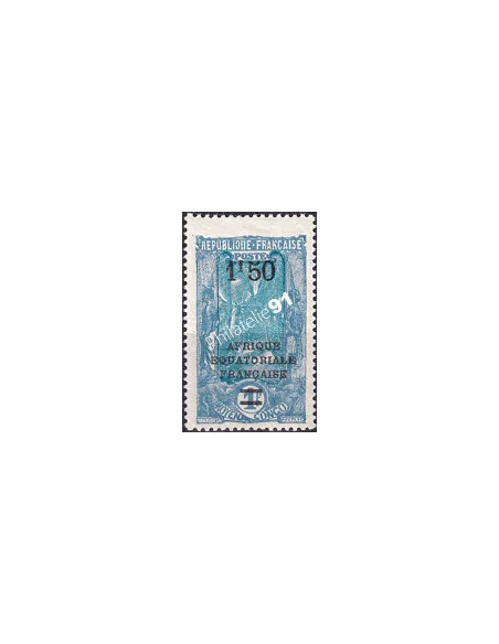 Moyen-Congo, n° 102 charnière, timbres des colonies françaises