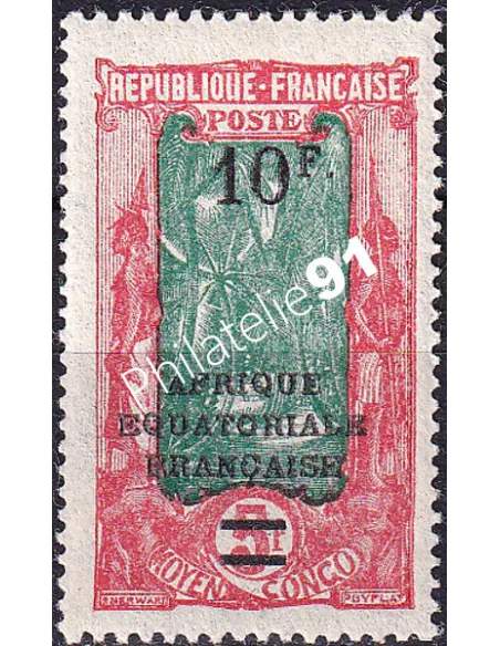 Moyen-Congo, n° 104 charnière, timbres des colonies françaises