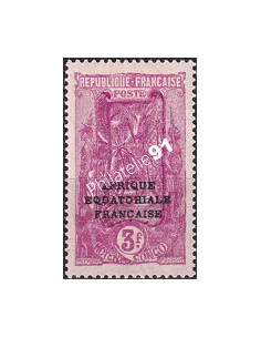Moyen-Congo, n° 108 charnière, timbres des colonies françaises