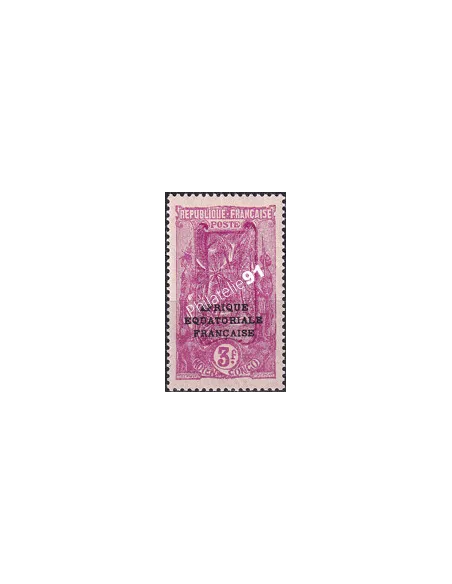 Moyen-Congo, n° 108 charnière, timbres des colonies françaises