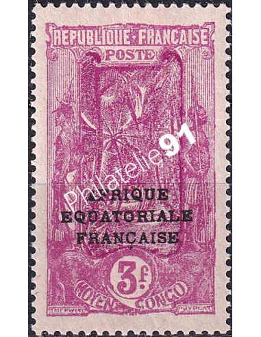 Moyen-Congo, n° 108 charnière, timbres des colonies françaises