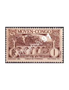 Moyen-Congo, n° 113 charnière, timbres des colonies françaises