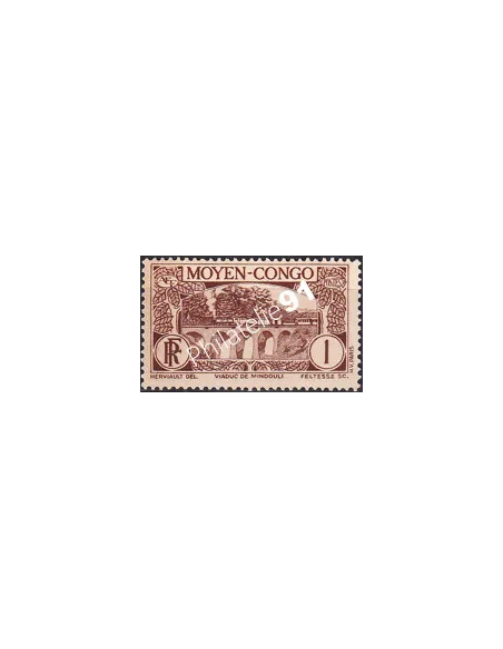 Moyen-Congo, n° 113 charnière, timbres des colonies françaises