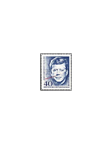 Timbre de BERLIN - n°  218 - Kennedy