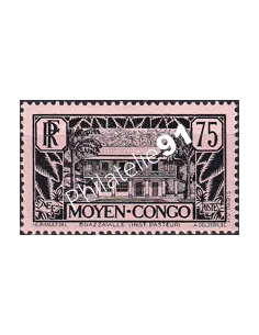 Moyen-Congo, n° 126 charnière, timbres des colonies françaises