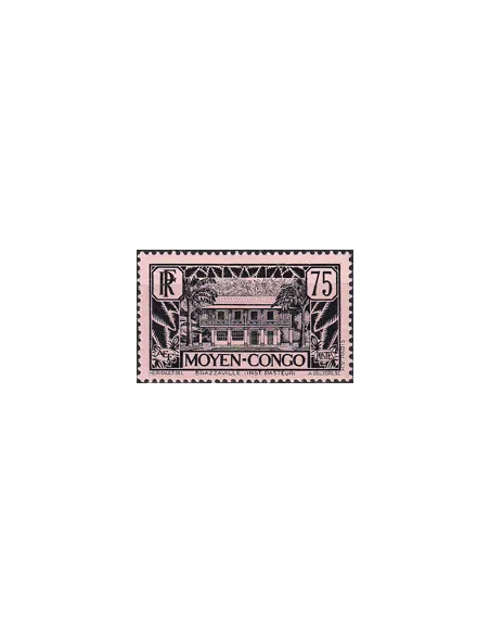 Moyen-Congo, n° 126 charnière, timbres des colonies françaises