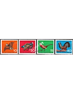 Timbre de BERLIN - n°  226 à 229 ** Oiseaux