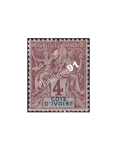 Cote d'Ivoire, n° 3 charnière, Timbres colonies françaises