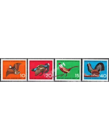 Timbre de BERLIN - n°  226 à 229 ** Oiseaux