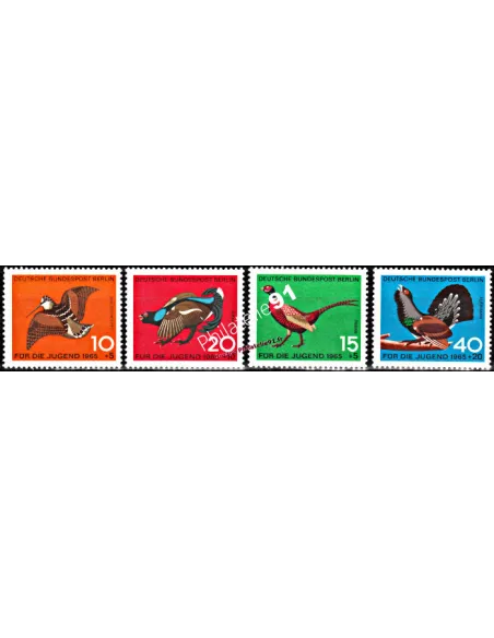 Timbre de BERLIN - n°  226 à 229 ** Oiseaux