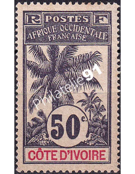Cote d'Ivoire, n° 31 charnière, Timbres colonies françaises