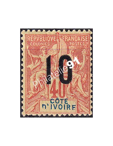 Cote d'Ivoire, n° 38 charnière, Timbres colonies françaises