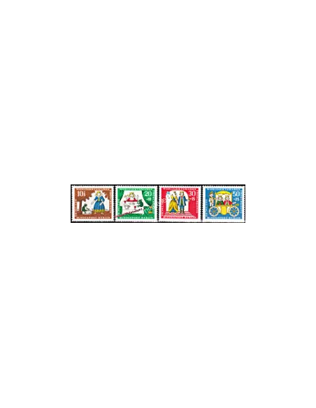 Timbres de BERLIN - n°  262 à 265 - BienfaisanceThématique Contes