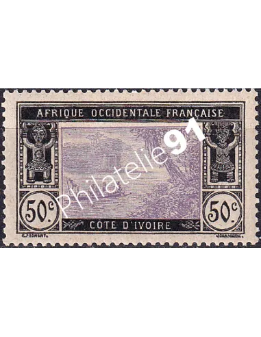 Cote d'Ivoire, n° 53 charnière, Timbres colonies françaises
