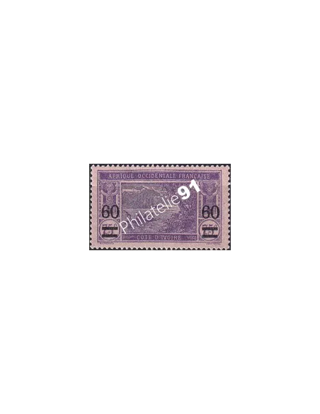 Cote d'Ivoire, n° 59 charnière, Timbres colonies françaises