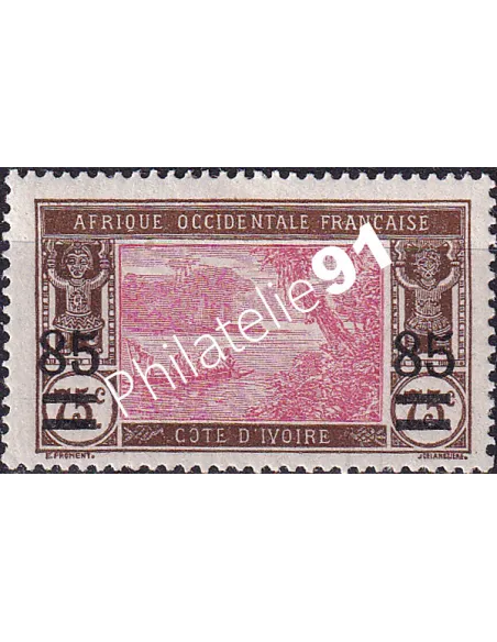 Cote d'Ivoire, n° 61 charnière, Timbres colonies françaises