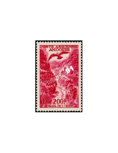 Timbre n° PA 3 d'Andorre français, collection timbres d'Europe