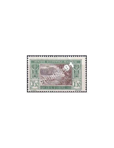 Cote d'Ivoire, n° 72A charnière, Timbres colonies françaises