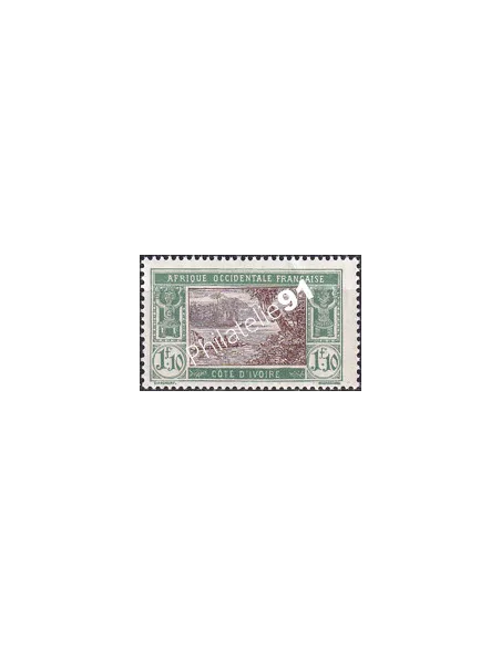 Cote d'Ivoire, n° 72A charnière, Timbres colonies françaises