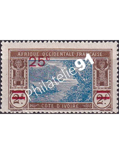 Cote d'Ivoire, n° 73 charnière, Timbres colonies françaises