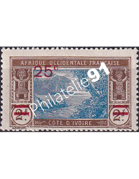 Cote d'Ivoire, n° 73 charnière, Timbres colonies françaises