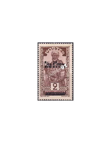 Cote d'Ivoire, n° 88, Timbres colonies françaises