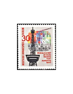 Timbre de BERLIN - n°  284** - Communication