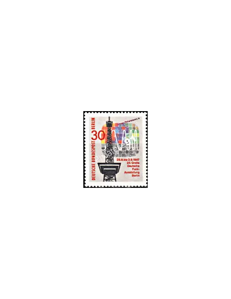 Timbre de BERLIN - n°  284** - Communication